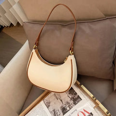 Small Clutch Handbag PU Leather Shoulder Hobos Bag