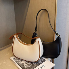 Small Clutch Handbag PU Leather Shoulder Hobos Bag