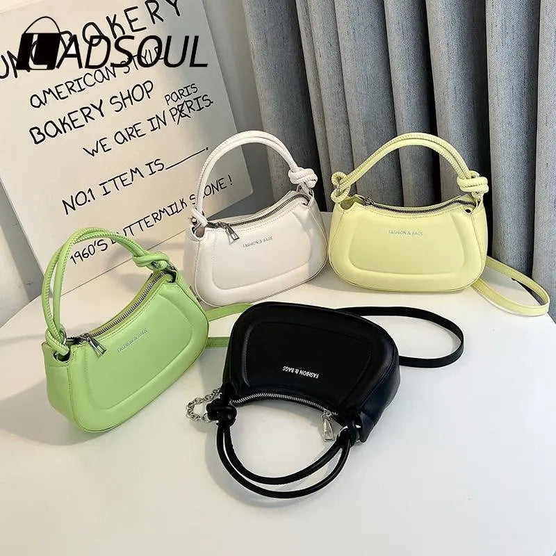 Women's Texture Handbag Shoulder Messenger Bag