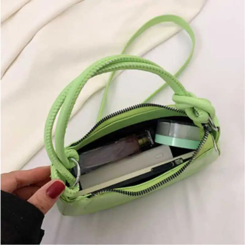 Women's Texture Handbag Shoulder Messenger Bag