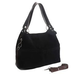 Flannel One-shoulder Messenger Bag Zipper Handbag