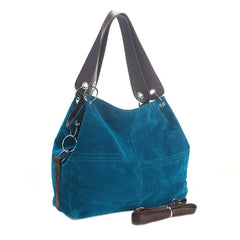 Flannel One-shoulder Messenger Bag Zipper Handbag