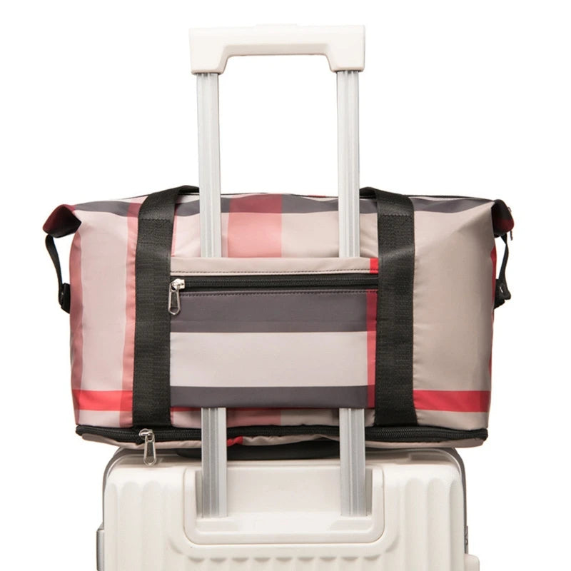 Large Capacity Sports Bag with Shoe Compartment