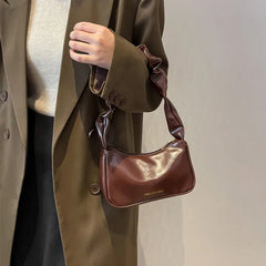 Women's French Niche Messenger Beach Tote Underarm Bags Female Retro All-match P