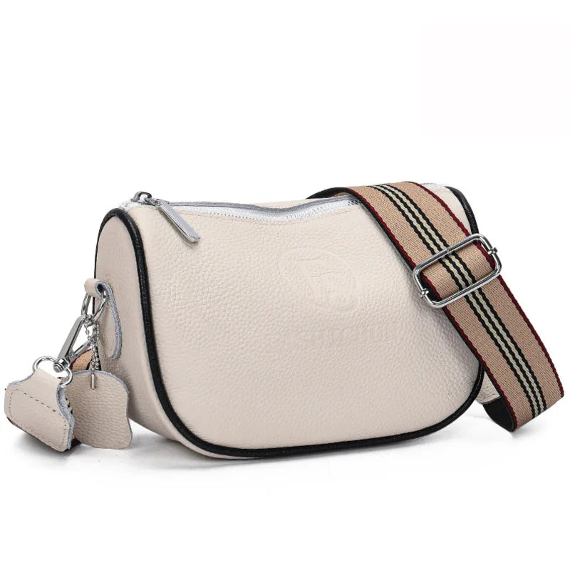 Vintage Leather Tote Shoulder Bag for Women