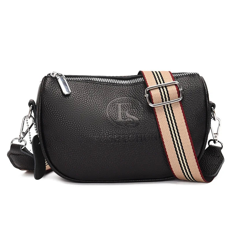 Vintage Leather Tote Shoulder Bag for Women