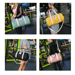 Women's Gym Bag Top Female Sports Shoe Bag for Fitness Over the Shoulder Yoga Sp