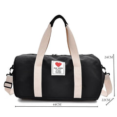 Women's Gym Bag Top Female Sports Shoe Bag for Fitness Over the Shoulder Yoga Sp