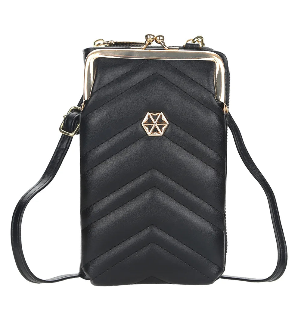 Green Ladies Wallet Multi-function Purse High PU Female Bag