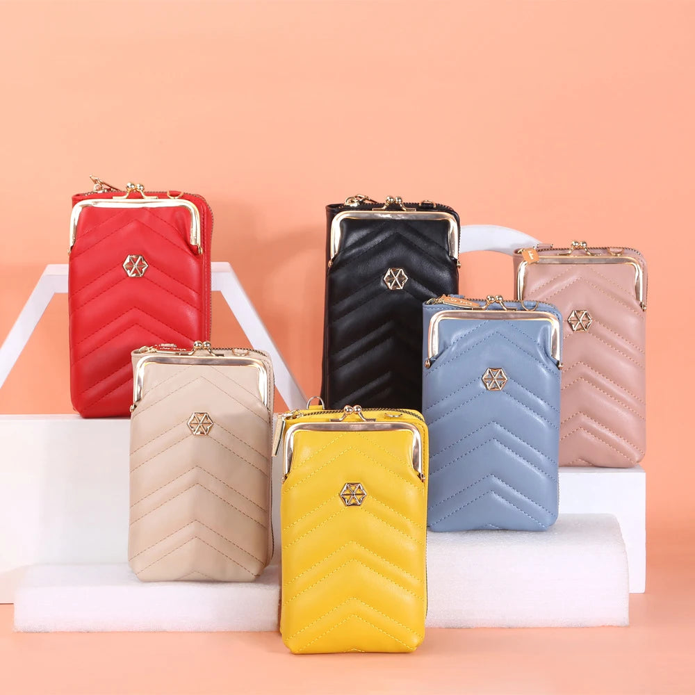 Green Ladies Wallet Multi-function Purse High PU Female Bag