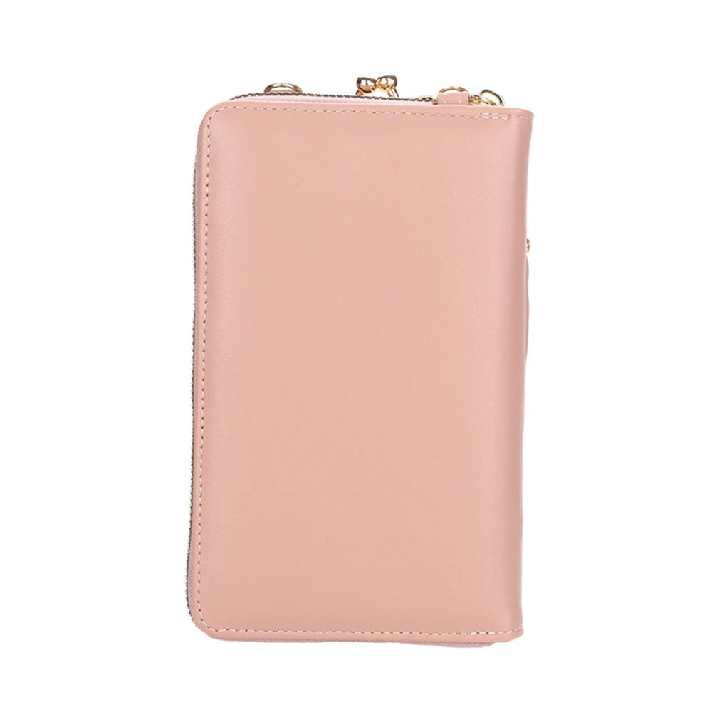 Green Ladies Wallet Multi-function Purse High PU Female Bag