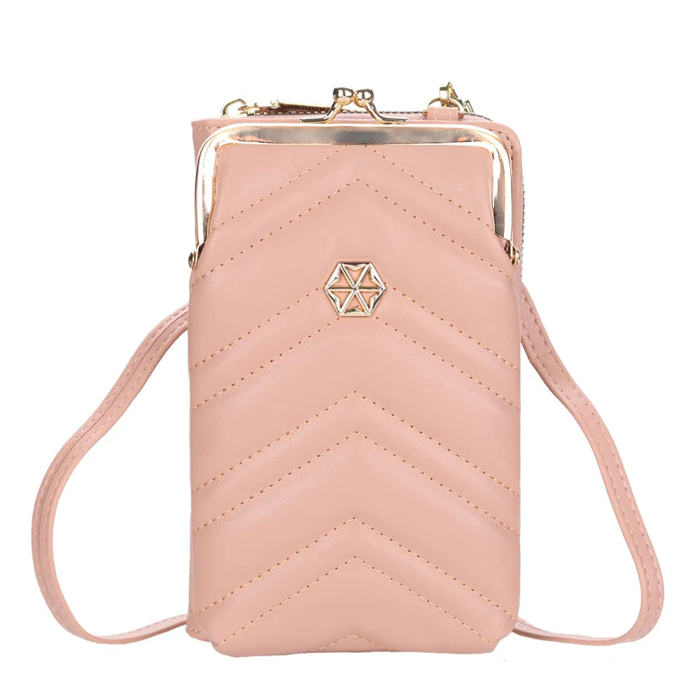 Green Ladies Wallet Multi-function Purse High PU Female Bag