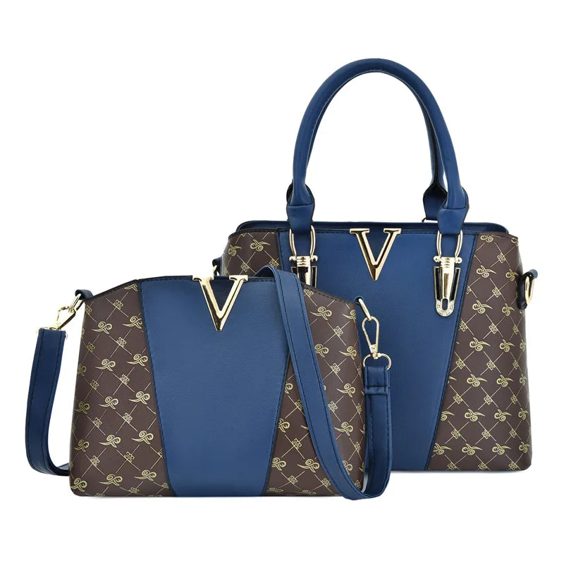 Women's V-shaped Handbag Shoulder Bag
