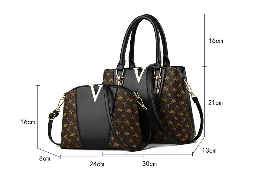 Women's V-shaped Handbag Shoulder Bag