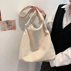 Women's High Capacity Soft Shoulder Bag