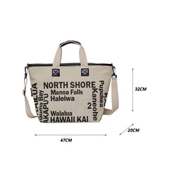 Canvas Shoulder Bags for Women Large Capacity Crossbody Messenger Bags