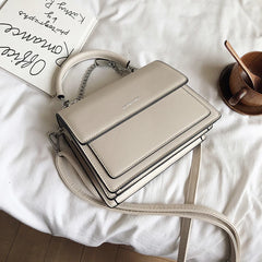 Women's PU Leather Chains Shoulder Bag Wallet Crossbody Bag