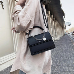 Women's PU Leather Chains Shoulder Bag Wallet Crossbody Bag