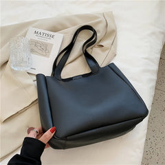 Women's Leather Shoulder Bag, Autumn Winter Tote