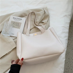 Women's Leather Shoulder Bag, Autumn Winter Tote