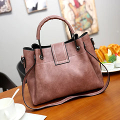 Soft PU Shoulder Bag Flap Crossbody Bag for Women