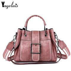 Soft PU Shoulder Bag Flap Crossbody Bag for Women