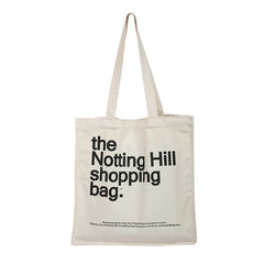 Printed Canvas Shopping Bag - Eco-Friendly Handbag