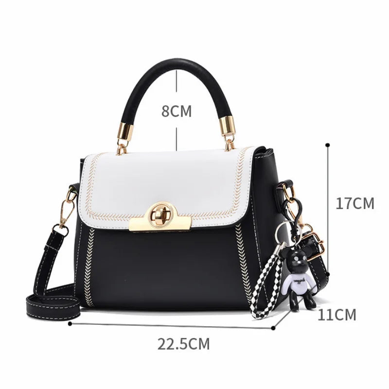Women's Pu Leather Clutch Crossbody Handbag Small Shoulder Bag