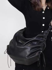 Harajuku Women's Nylon Crossbody Bag Y2K Techwear Style