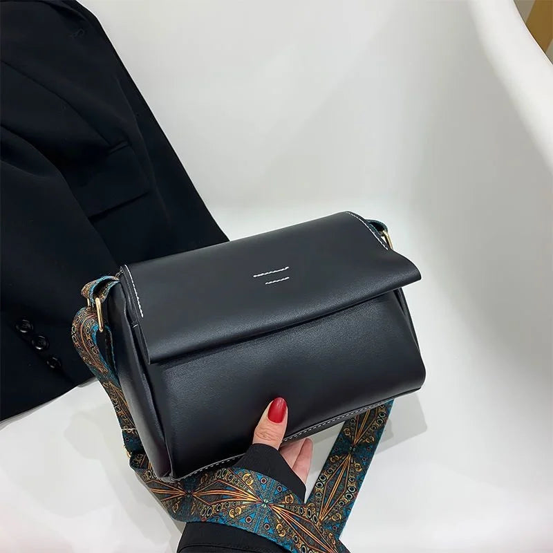 Vintage Shoulder Flap Bag Pu Leather Women Messenger Bags