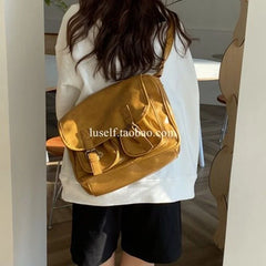 Women's Handbag Vintage PU Leather Messenger Bag Shoulder Bag