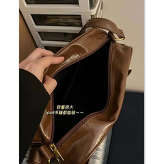 Women's Handbag Vintage PU Leather Messenger Bag Shoulder Bag