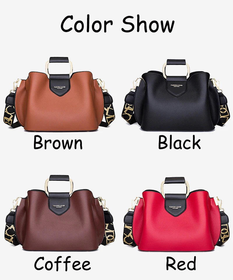 Women's Retro Crossbody Bag Winter Shoulder Handbag Classic Purse