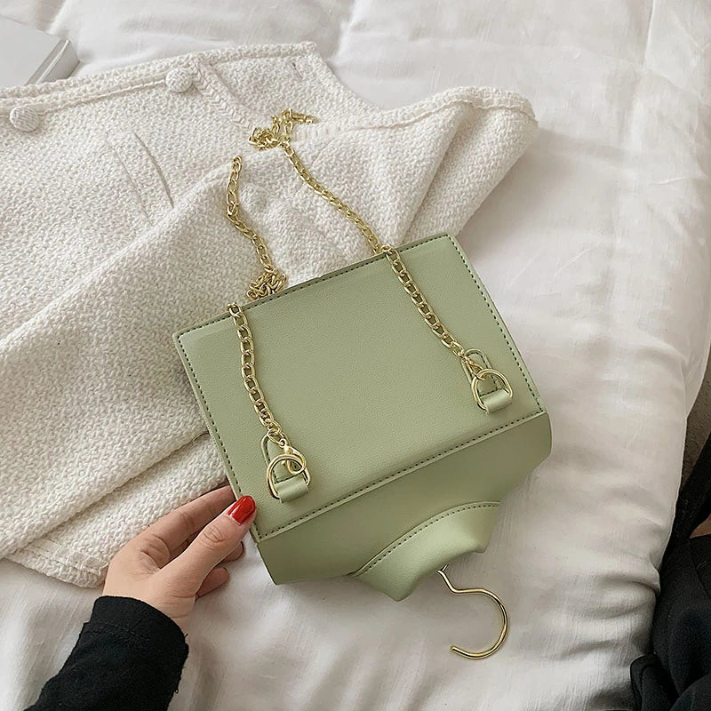 Women's Leather Shoulder Bag High Handbag Tote Crossbody Bags