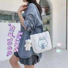 Literature & Art College Student Canvas Backpack