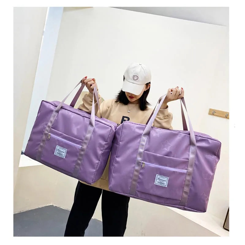 Large-Capacity Travel Storage Bag Waterproof Foldable Duffle Bag