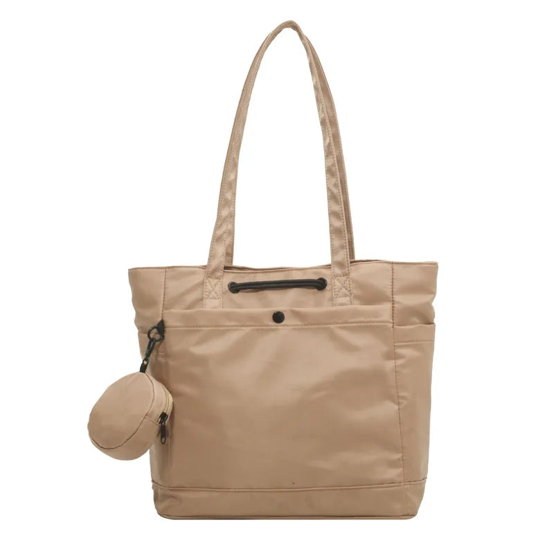 Women's Large Canvas Tote Bag Designer Handbag Casual Shoulder Shopper