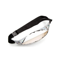 Women's Laser Sequin Shoulder Bag Chest Bags Female Holographic Waist Belt Bag