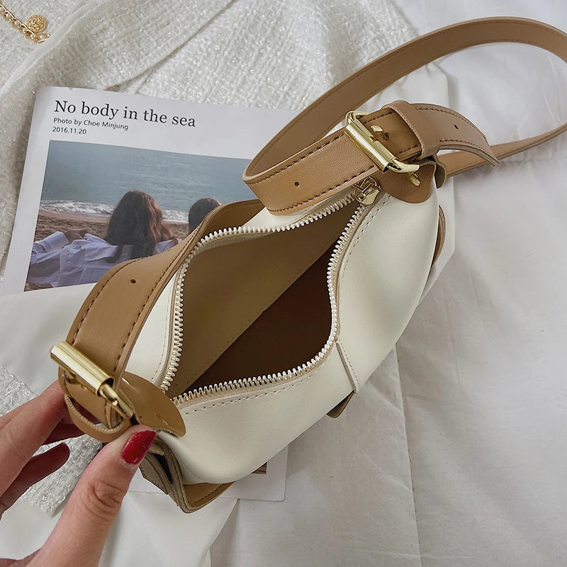 Women's Leather Shoulder Bag Crossbody Bag Ladies Tote Bag