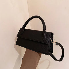 Women's Lichee Pattern Purses Handbags PU Leather Retro Shoulder Crossbody