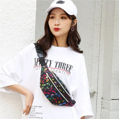 Women's Belt Waist Bag Hip Belly Phone Chain Wallet