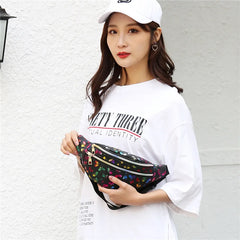 Women's Belt Waist Bag Hip Belly Phone Chain Wallet