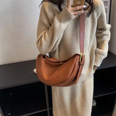 Women's Soft Leather Shoulder Bag Casual Sac Crossbody Bags