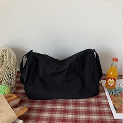 Women's Messenger Bag Solid Girl Shoulder Pouch School Bags