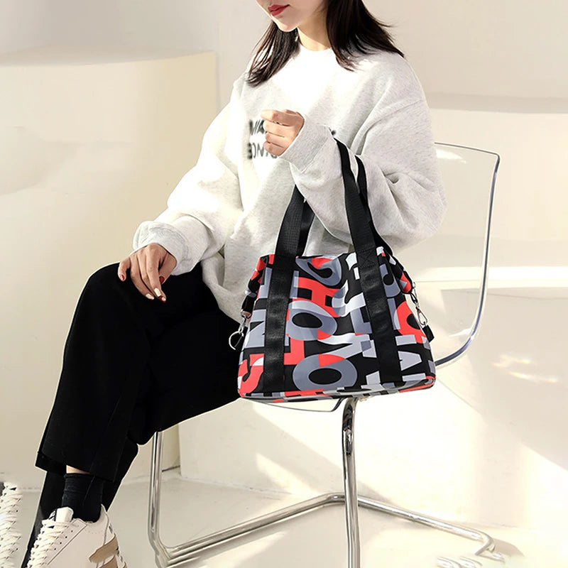 Women's Messenger Bags Nylon Shoulder Totes Handbag Female Travel Crossbody Bags