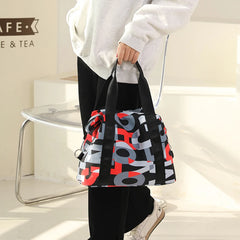 Women's Waterproof Nylon Messenger Bag Large Handbag