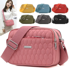 Women's Waterproof Nylon Messenger Bag Shoulder Tote