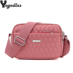 Women's Waterproof Messenger Bag Crossbody Tote Small Handbag