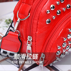 Women's Mini Crossbody Bag PU Leather Shoulder Bag Girl Shopper Purse