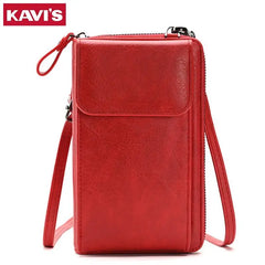 Waterproof Leather Mini Shoulder Bag - Women's Handbag